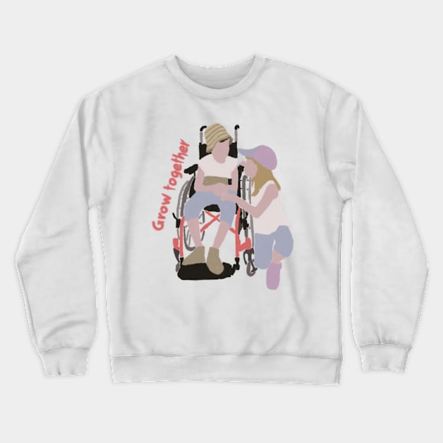 Grow together Crewneck Sweatshirt by Antiope